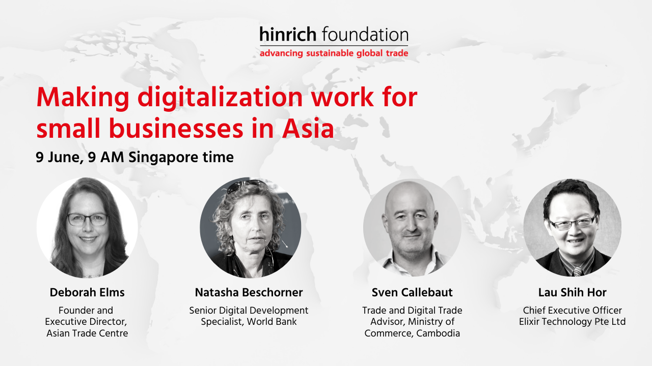 Making digitalization work for small businesses in Asia - 9 June 2022, 9:00am (GMT+8)